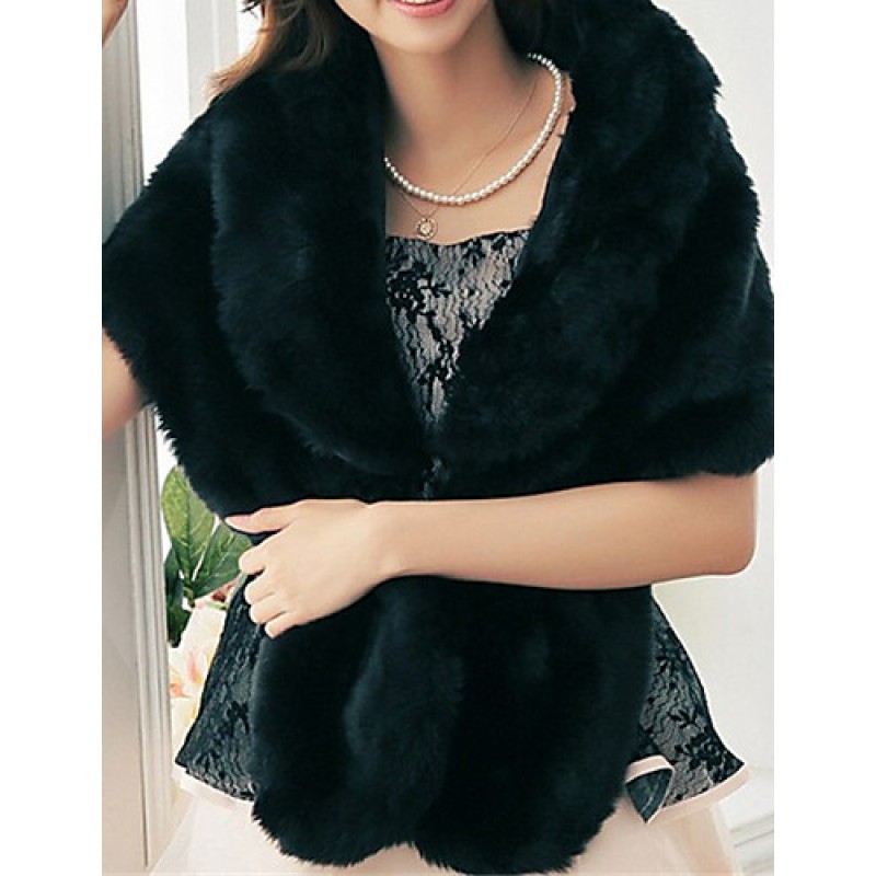 Ms fashion for autumn/winter warm imitation fur sh...