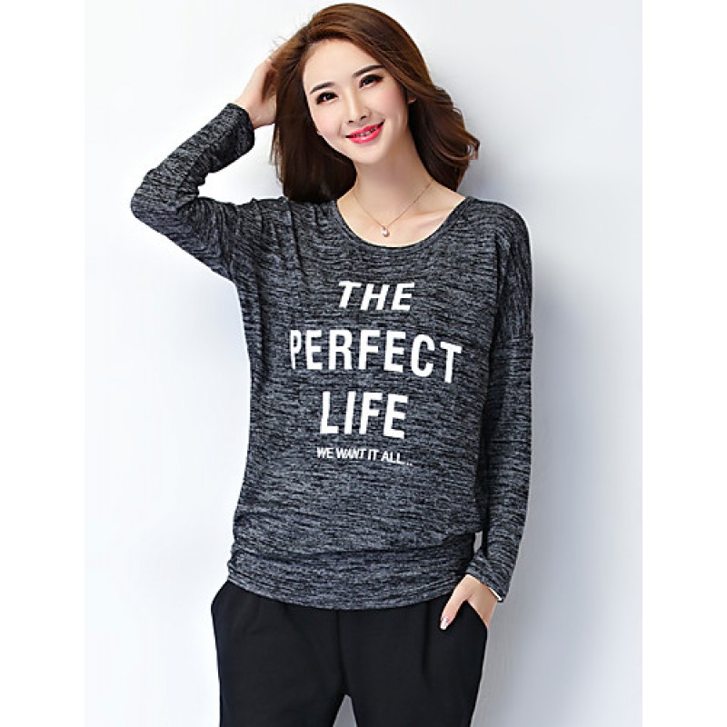 Women's Plus Size / Casual/Daily Vintage All Seaso...